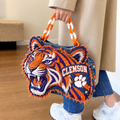 CTFB Sculptural Embroidered Denim Handbag NTKO