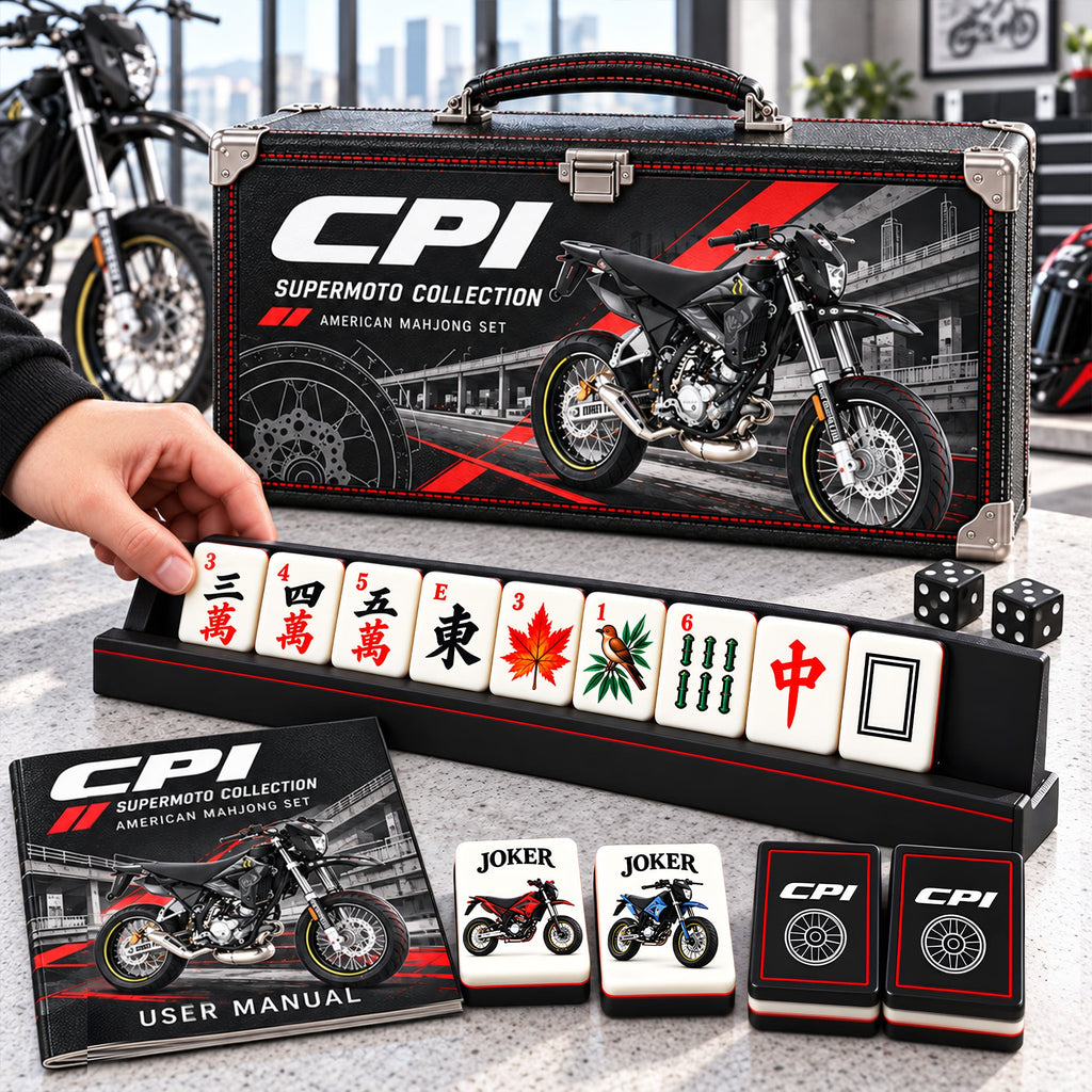 Premium CPI Mahjong Tiles Set PVNA