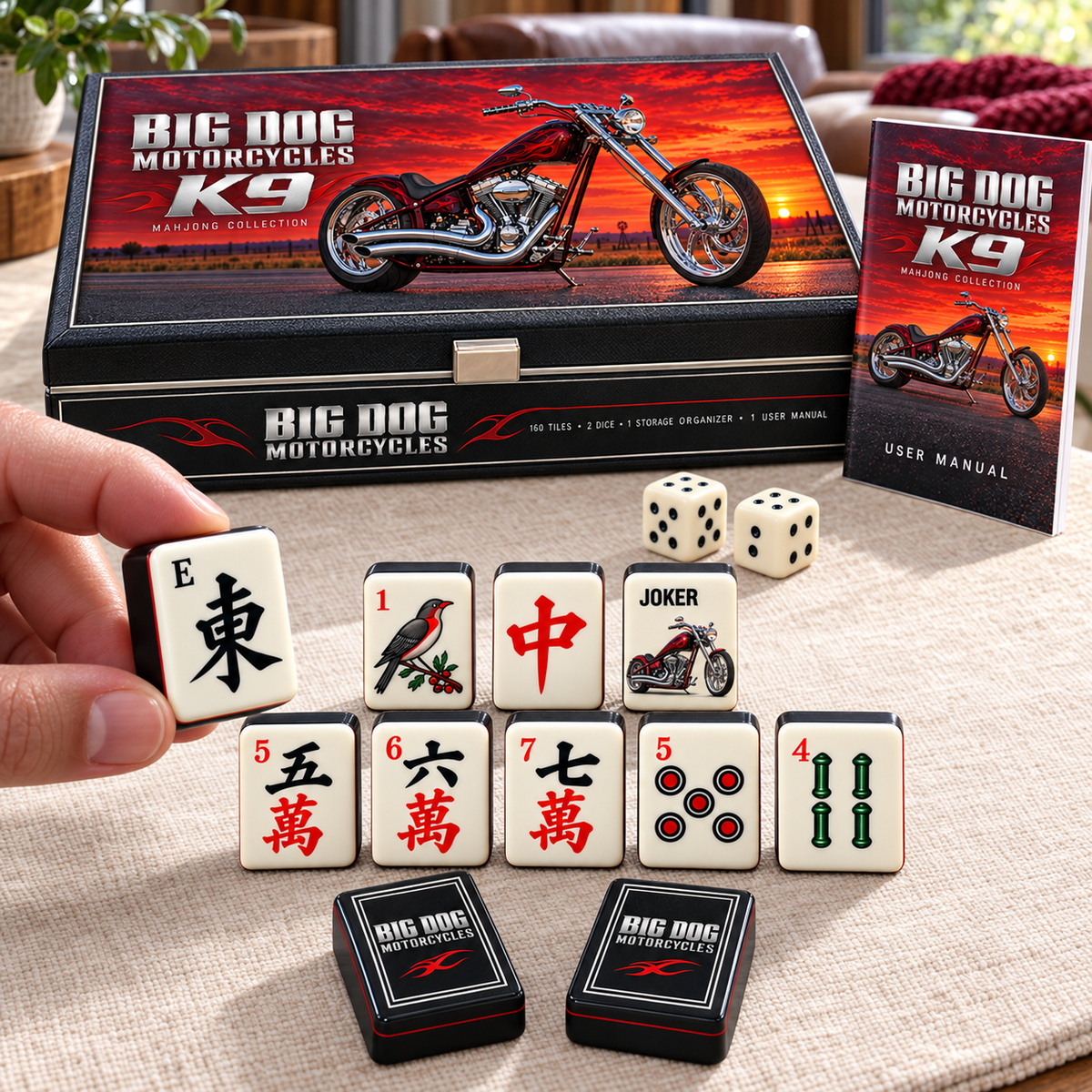 Premium BDM Mahjong Tiles Set TTMH