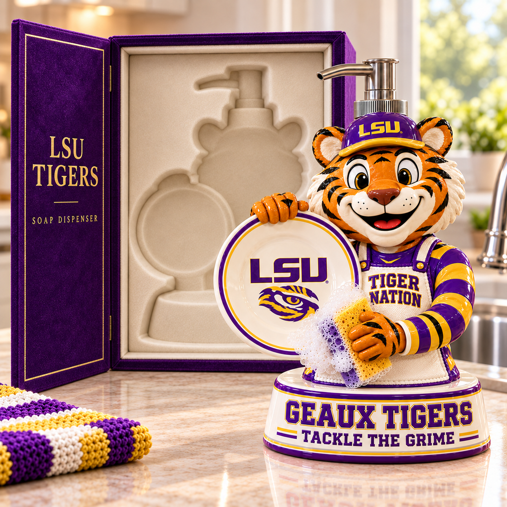 LSU 3D Character Soap Dispenser TMH